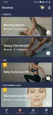 Fat Burning Workouts android App screenshot 1