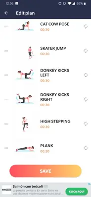 Fat Burning Workouts android App screenshot 5